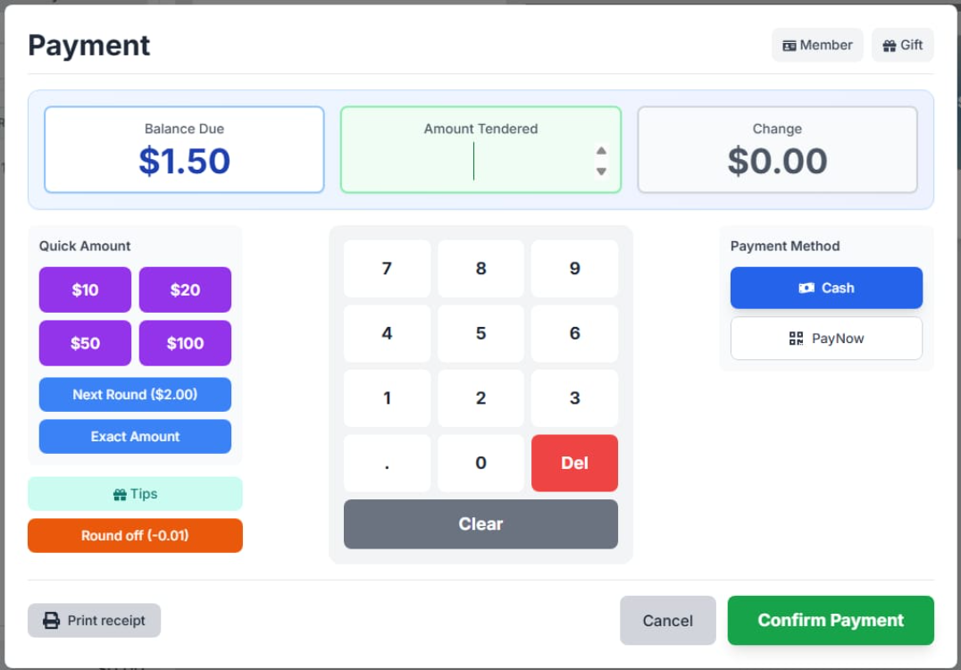 Payment Interface